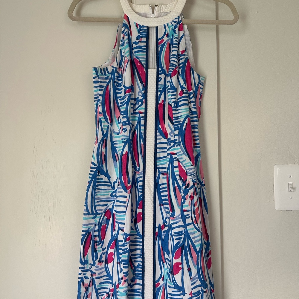 Lilly Pulitzer Sailboat print dress size 0